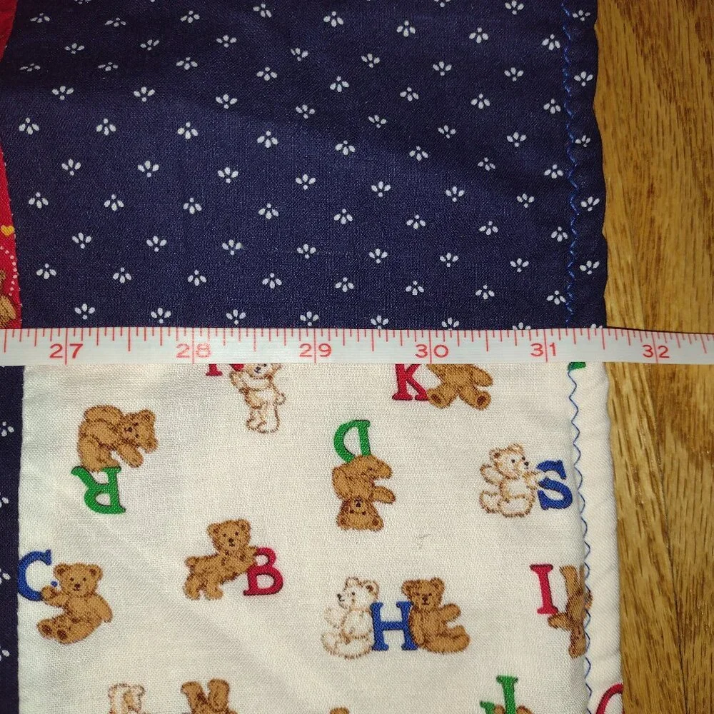 New handmade weighted Baby Blanket with cute Bears